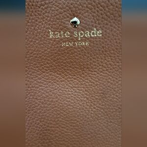 Tan Kate Spade crossbody bag